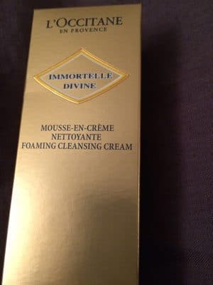 Mousse en crème nettoyante
