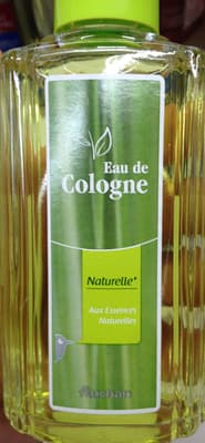 Eau de cologne naturelle* aux essences naturelles