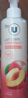 Lait corps hydratant à l'extrait de pêche