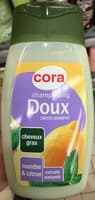 Shampooing Doux cheveux gras Menthe & citron