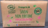 Savon non parfumé hypoallergénique