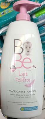 Bébé Lait de Toilette Visage, Corps et Change