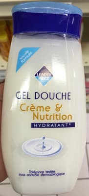 Gel douche Crème & Nutrition