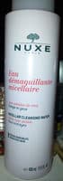 Eau démaquillante micellaire