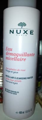 Eau démaquillante micellaire