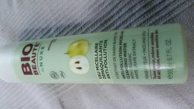 Eau micellaire démaquillante anti-pollution