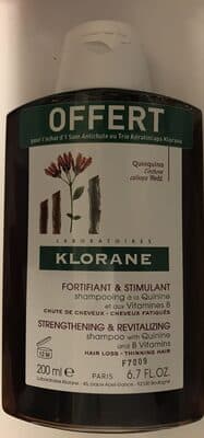 Fortifiant & Stimulant Shampooing à la Quinine et aux Vitamines B