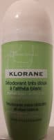 déodorant très doux à l'althéa blanc