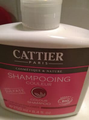 shampooing cattier couleur