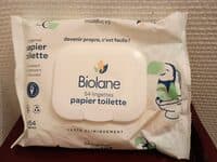 lingettes papier toilette