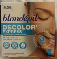 Gel Décolor' Express visage