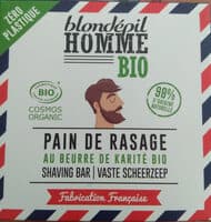Pain de rasage au beurre de karité bio