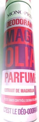 Déodorant magnolia parfumé
