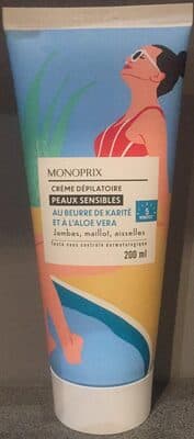 Crème dépilatoire Peaux sensibles