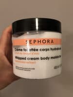 Crème fouettée corps hydratante