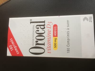 Calcium - vitamine D3 Orocal