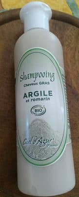 shampooing cheveux gras Argile et romarin