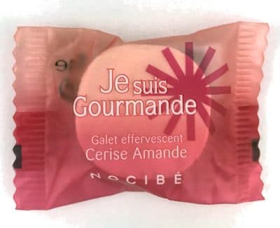 Je suis Gourmande Galet effervescent Cerise Amande