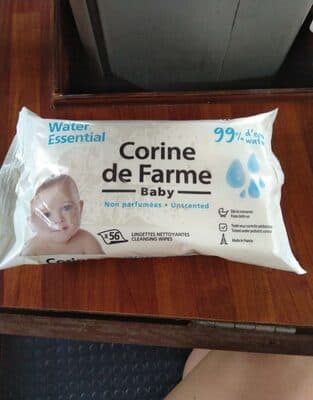 Lingettes nettoyantes pour bébé