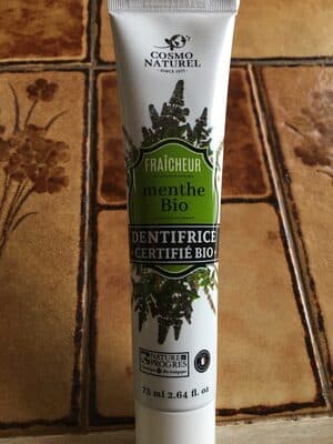 Dentifrices Menthe Fraîcheur BIO