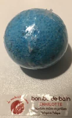 Bombe de Bain Charlotte parfum Mûre-Myrtilles