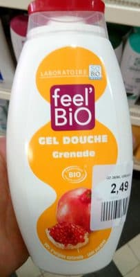 Gel douche grenade