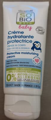 crème hydratante protectrice bio