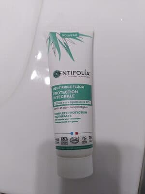 Dentifrice fluor protection intégrale