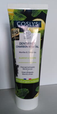 Dentifrice charbon végétal