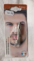 Tondeuse poils du nez inox
