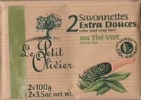 Savonnettes extra douces au Thé vert