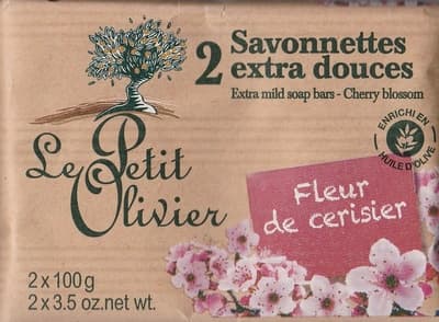 Savonnettes extra douces Fleur de cerisier