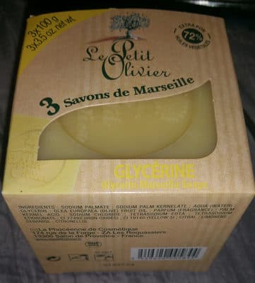 3 Savons de Marseille