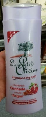 Shampooing soin à l'extrait de grenade et huile d'argan