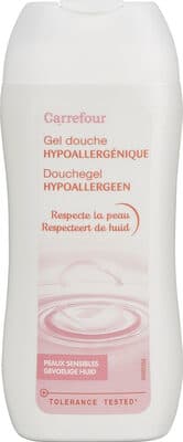 Gel douche hypoallergénique peaux sensibles