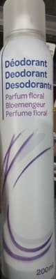 Déodorant parfum floral