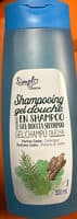 Shampooing gel douche parfum cèdre