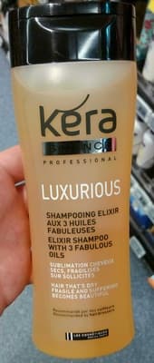 Luxurious Shampooing elixir aux 3 huiles fabuleuses