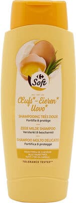Carrefour Shampooing fortifiant aux œufs