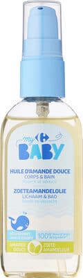 Huile d'amande douce 100% naturelle