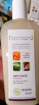 Bio Capilargil Specific Shampooing Argile et Extraits végétaux Anti-chute