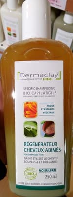 Bio Capilargil Specific Shampooing Argile et Extraits végétaux Régénérateur Cheveux Abimés