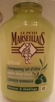Shampooing lait d'olive - cheveux normaux