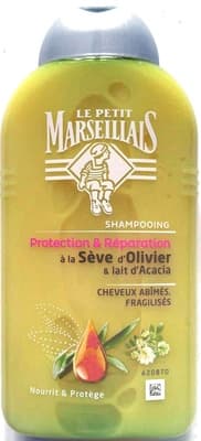 Shampooing Protection & Réparation à la Sève d'Olivier & Lait d'Acacia