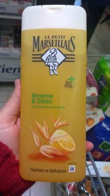 Verveine et citron - gel douche extra doux