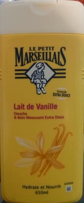 Lait de vanille Douche et bain moussant extra doux