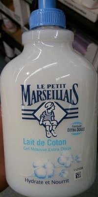 Lait de coton Gel mousse extra doux
