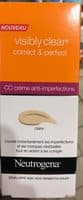 Visibly Clear Correct & Perfect CC Crème Claire