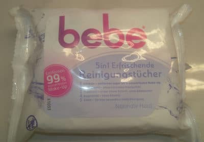 bebe 5in1 Erfrischende Reinigungstücher