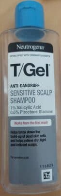 T/Gel anti-dandruff sensitive scalp shampoo